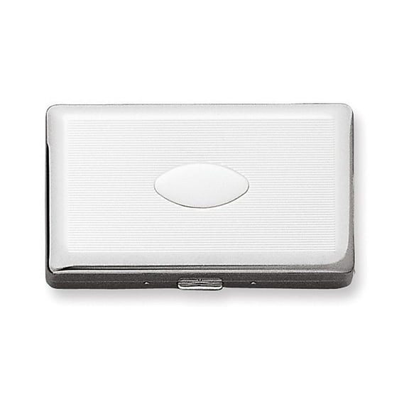 Silver-tone (Holds 20-120mm) Cigarette/Card Case