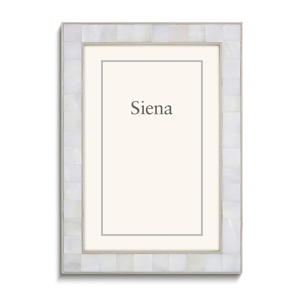 Silvertone Mother of Pearl 8x10 Frame QGM22471