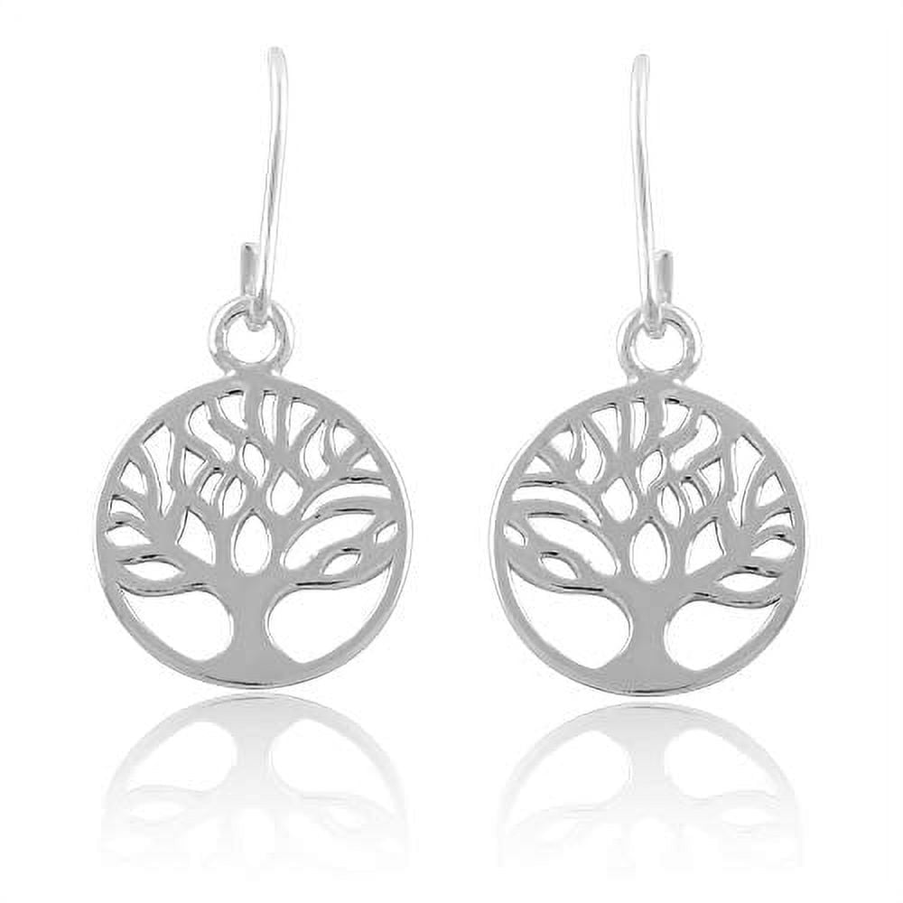 SilverCloseOut Rhodium Plated Sterling Silver Girls Irish Celtic Tree ...