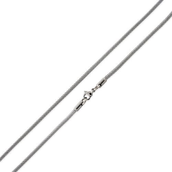 SilverCloseOut Stainless Steel Snake Chain Necklace 3.1mm
