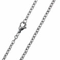 thumbnail image 1 of SilverCloseOut Stainless Steel Cable Chain Necklace 3.1mm, 1 of 9
