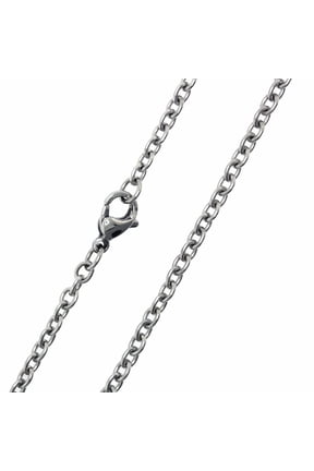 Stainless Steel Cable Chain Necklace 3.1mm