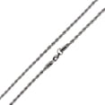 thumbnail image 1 of SilverCloseOut Stainless Steel Rope Chain Necklace 4.0mm (16-30 in), 1 of 9