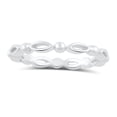 thumbnail image 1 of SilverCloseOut Sterling Silver Bead Bar Ring for Women and Teens - Size 8, 1 of 3