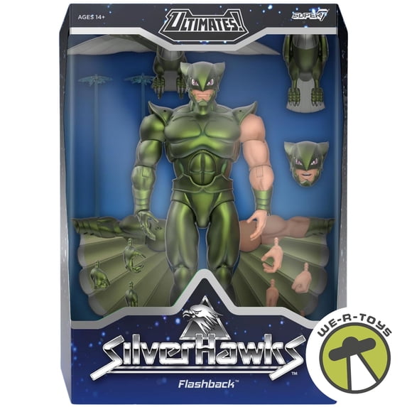 SilverHawks ULTIMATES Flashback Toon Action Figure Super7