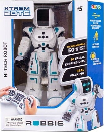 Robi DELUXE LIMITED EDITION #58, SILVER ROBBY ROBOT, WIND-UP