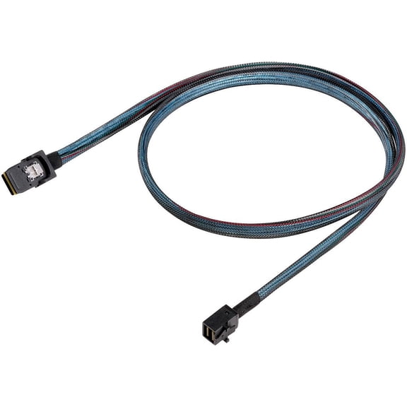 SilverStone 36 Pin Minisas SFF-8643 to Sff 8087 +sideband Cable 0.6M CPS06 Components Other