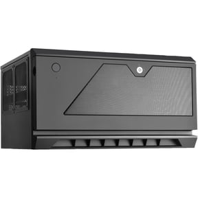 SilverStone Case Storage Series CS381 SST-CS381B Black Steel / Plastic Micro ATX / Mini-ITX Computer Case Support SFX / SFX-L (sold separately) Power Supply