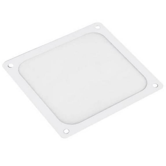 White, Plastic Ultra Fine Fan Filter with Magnet for 140mm Case Fan, air vent
