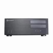 SilverStone Grandia Series GD08B No Power Supply ATX HTPC Case - Black