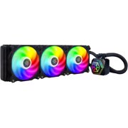 SilverStone PF360-ARGB AIO CPU Liquid Cooling/ARGB/Triple 120mm PWM Fan/MCT Pump/Universal Intel & AMD Socket Solution