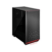 Silverstone PM02B-G Black+ Tempered Glass Window ATX/MATX Primera Chasis