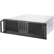 SilverStone RM41-506 Black SGCC 4U Rackmount Server Chassis 6 x 5.25 drive bay External 5.25 Drive Bays