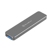 SilverStone SST-MS09C M.2 SATA External SSD Enclosure with USB 3.1 Gen 2