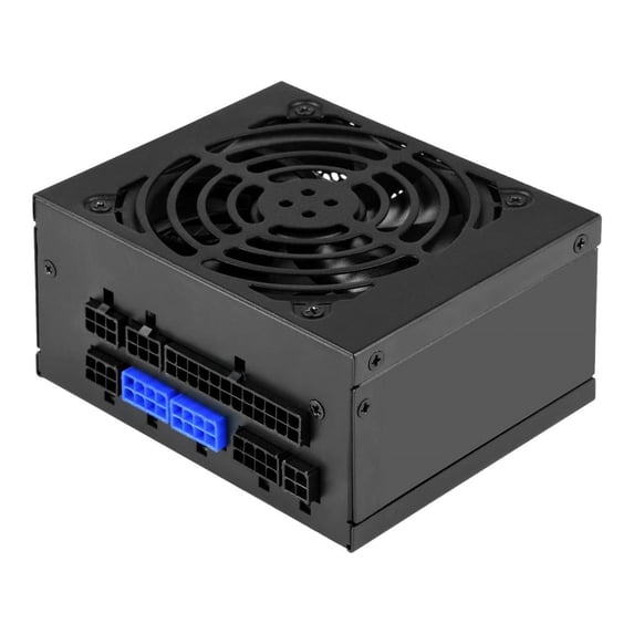 500W, SFX form factor, single +12V rails with 41.7A output, Silent 92mmFan with 18dBA, efficiency 80Plus Gold certification, fully modular cable, 2x 6+2pin PCI-E