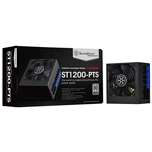 SilverStone Strider Platinum series SST-ST1200-PTS 1200 W ATX12V v2.4 80 PLUS PLATINUM Certified Full Modular Active PFC Power Supply