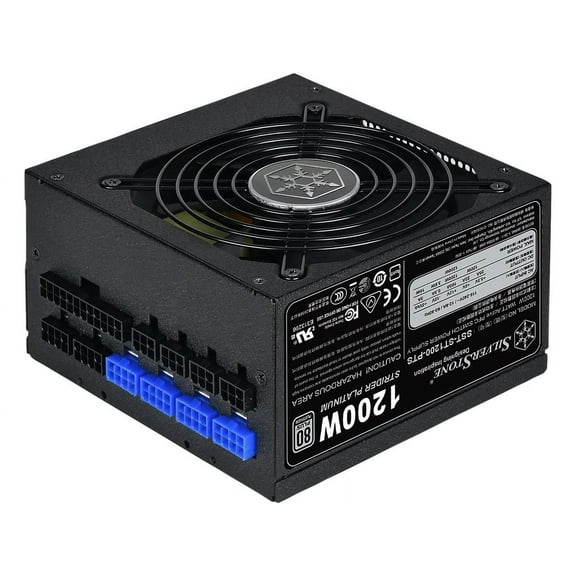 SilverStone Strider Platinum series SST-ST1200-PTS 1200 W ATX12V v2.4 80 PLUS PLATINUM Certified Full Modular Active PFC Power Supply