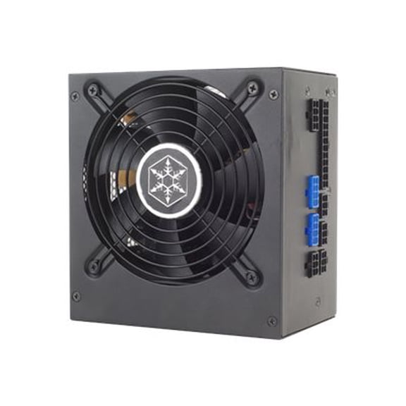 SilverStone Strider Plus Series ST60F-PS - Power supply (internal) - ATX12V / EPS12V / PS/2 - 80 PLUS Silver - AC 100-240 V - 600 Watt - active PFC - black