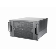 SilverStone Technology RM600 6U Rackmount Chassis - Dual PSU Compatibility -Triple 360mm Radiator Support