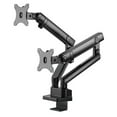 thumbnail image 1 of SilverStone Technologies ARM25 Dual Monitor Arm with Mechanical Spring Design & Versatile Adjustability - Black, 1 of 15