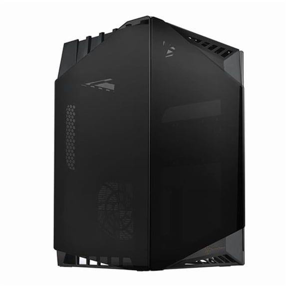 SilverStone Technologies LD03B Mini ATx Mini-Tower Tempered Glass Case, Black