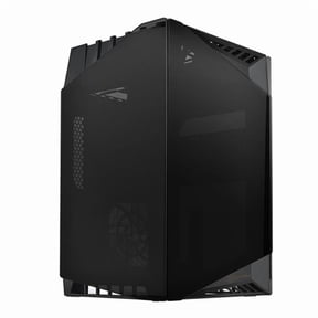 SilverStone Technologies LD03B Mini ATx Mini-Tower Tempered Glass Case, Black