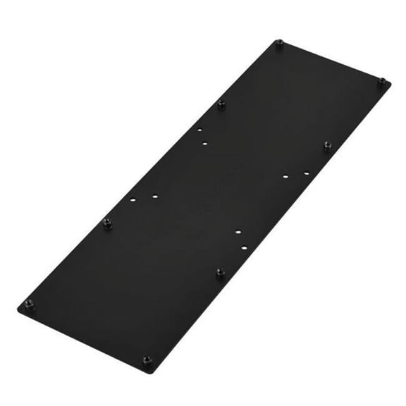 VESA double extension bracket / 115x385x2mm / Galvanized steel / Black