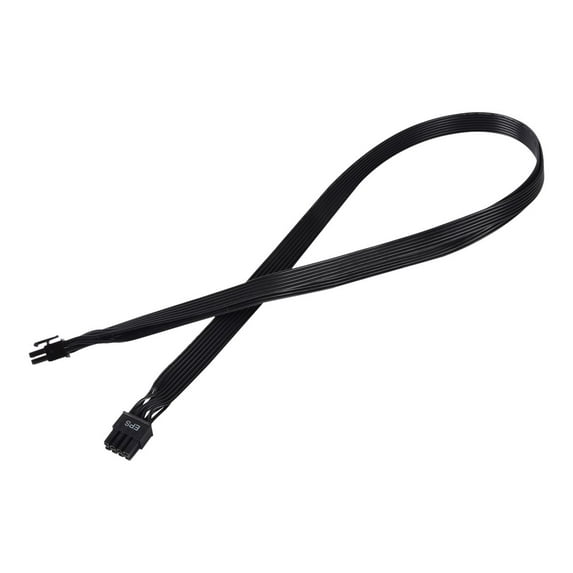 SilverStone Technologies PP11 750 mm EPS to PCIE 8 Pin Convertion Modular Cable, Black