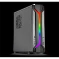 thumbnail image 1 of Silverstone Technologies RVZ03W-ARGB Slim Mini-ITX Case with RGB Light Strip White, 1 of 2