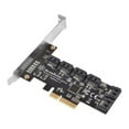 thumbnail image 1 of SilverStone Technology 6 Ports SATA Gen3 6 Gbps Non-Raid PCI Express Gen3 x2 Card, 1 of 4