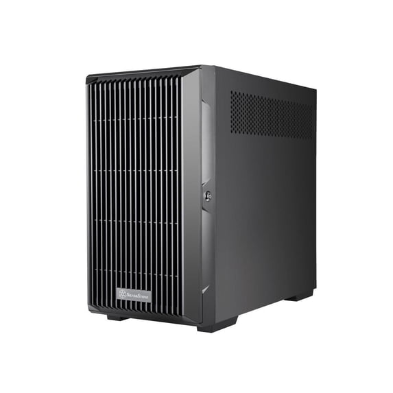 SilverStone Technology CS382B 8-Bay SAS-12G / SATA-6G Hot-swappable High Performance Micro-ATX NAS Chassis CS382B