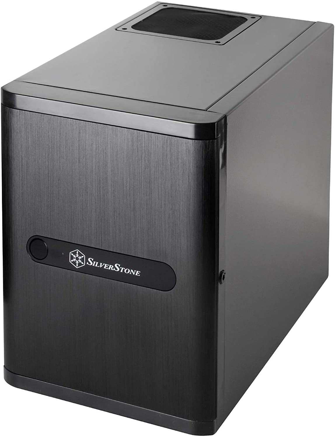 SilverStone Technology DS380B Premium Mini-Itx/DTX Small Form Factor NAS Computer Case, Black Newest Version DS380B-x
