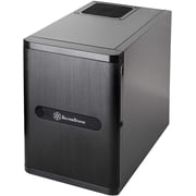 SilverStone Technology DS380B Premium Mini-Itx/DTX Small Form Factor NAS Computer Case, Black Newest Version DS380B-x