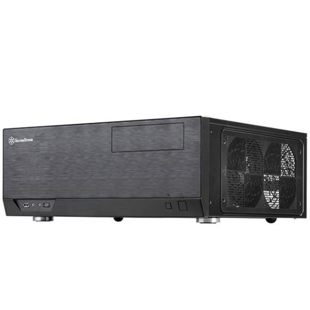 GD09B W/1Type C, Black, ABS front bezel, steel body,SSI-CEB, ATX, M-ATX M/B, 15.25", 23.5"+12.5"HDD, 1120mm fan, 2120mm fan slot, 280mm fan slot, 1audio, 1MIC, 1USB3.0, 12.2"expansion card capable