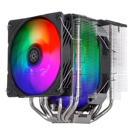 SilverStone Technology Hydrogon D140 ARGB Dual-Tower CPU Cooler, SST-HYD140-ARGB