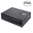 thumbnail image 1 of SilverStone Technology Milo Series Aluminum/Steel Micro-ATX Media Center/HTPC Case, Black (ML03B) - Pack of 2, 1 of 5