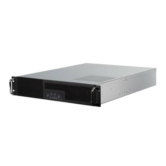 SilverStone SSTRM23502 2U Dual 5.25 Drive Bay ATX Industrial Storage Server Chassis