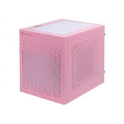 SilverStone Technology SUGO 16 Pink Mini-ITX Small Form Factor case with All Metal Construction, SST-SG16P