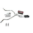 thumbnail image 1 of Silverado 88-95 dual exhaust 2.5 MA pipe Flowmaster Super 44 RW Tip Corner exit, 1 of 1