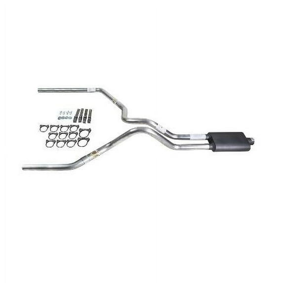 Silverado 88-95 dual exhaust 2.5 MA pipe Flowsound Muffler