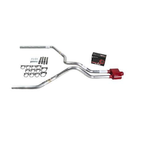 Silverado 99-06 dual exhaust 2.5 MA pipe Cherry Bomb Extreme