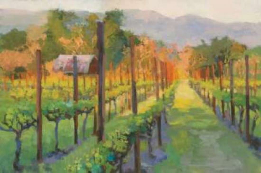 Silverado Afternoon Canvas Art - Christine Debrosky (12 x 18)