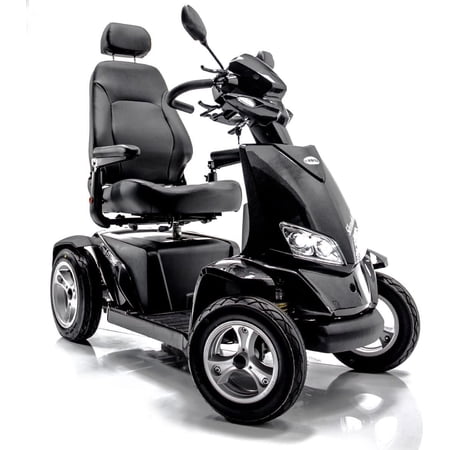 Silverado Extreme 4-Wheel Electric Mobility Scooter + Challenger Accessory Bundle