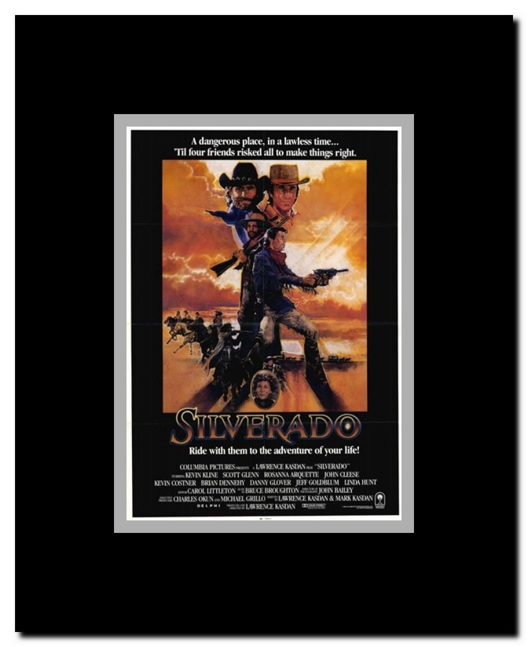 Silverado Framed Movie Poster