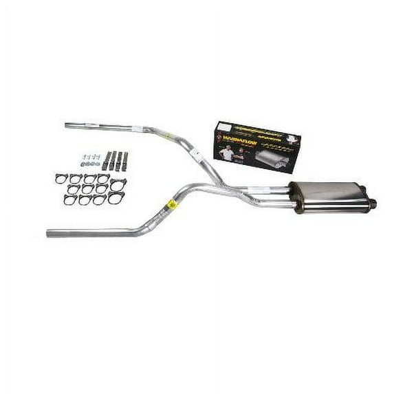 01-06 Chevrolet GMC Truck 6.0L / 8.1L Mandrel dual exhaust 2.5 pipe Magnaflow