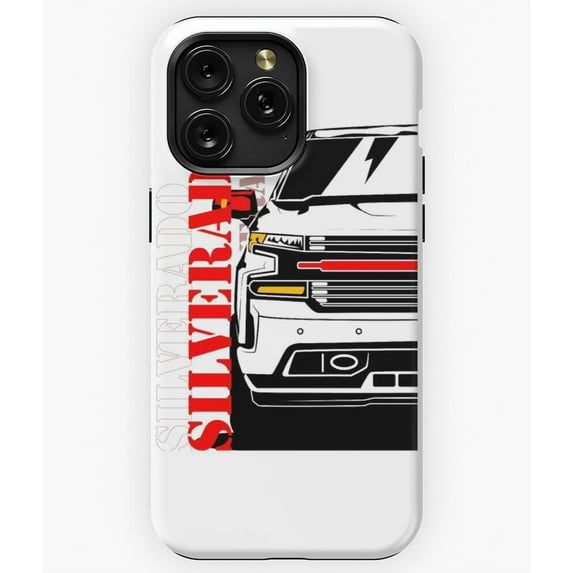 Silverado LTZ Premium Chevrolet Truck Model A4010 Phone Case for iPhone 11 to 17 Pro Max