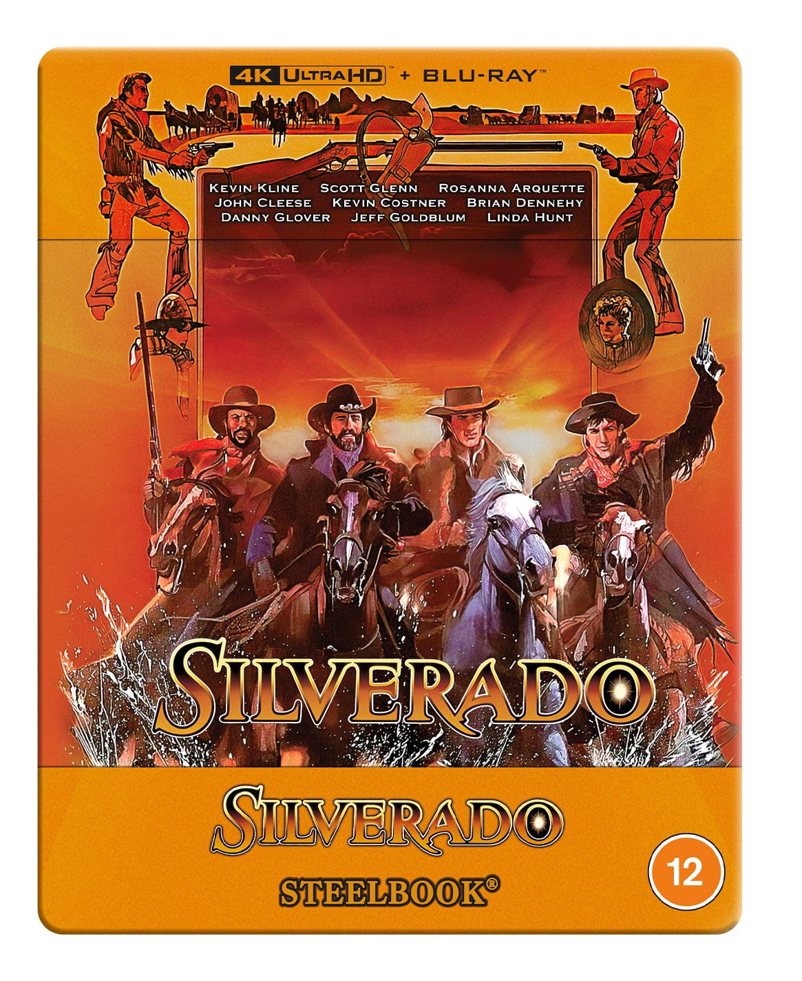 Silverado Limited Edition 4K UHD Steelbook (4K Ultra HD) Kevin Costner Danny Glover Kevin Kline