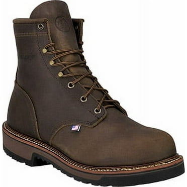 Silverado Men's 6" Lace-Up Work Boot Steel Toe - 7720ST 10 EE  US