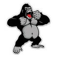 thumbnail image 1 of Silverback Gorilla - 3" Vinyl Sticker - For Car Laptop Water Bottle Phone - Waterproof Decal, 1 of 1