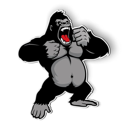 Silver Back Gorilla - The 4 Kids